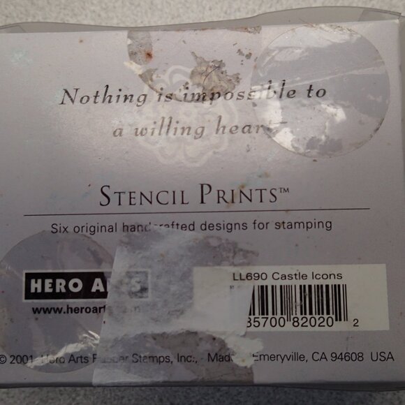 Hero Arts set of 6 NEW Stampers - Picture 2 of 3